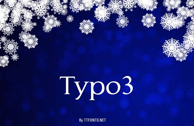 Typo3 example