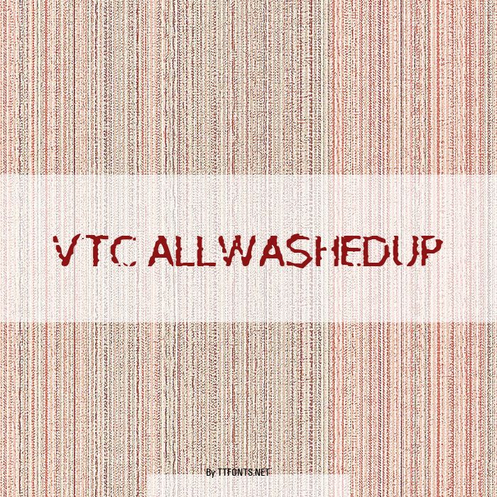 VTC AllWashedUp example