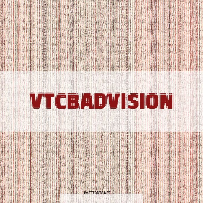 VTCBadVision example