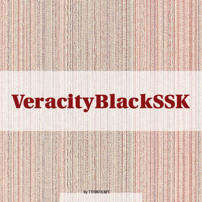 VeracityBlackSSK example