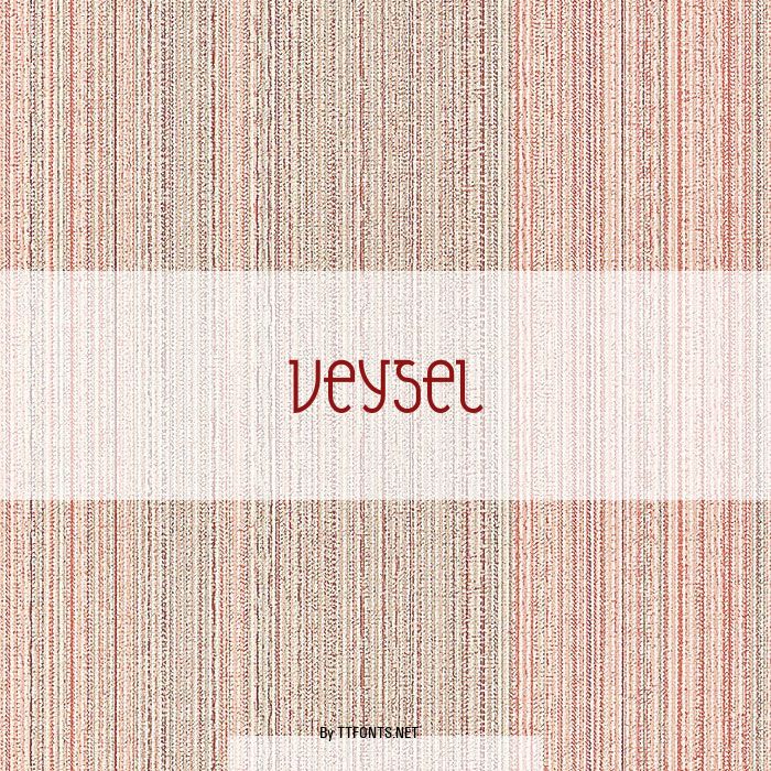 Veysel example