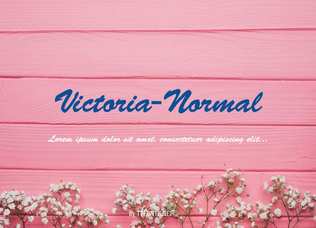 Victoria-Normal example