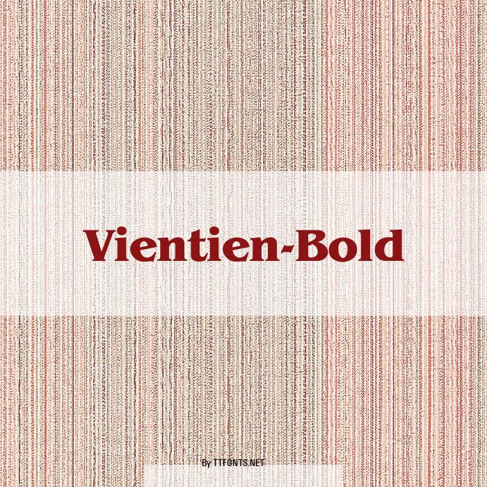 Vientien-Bold example