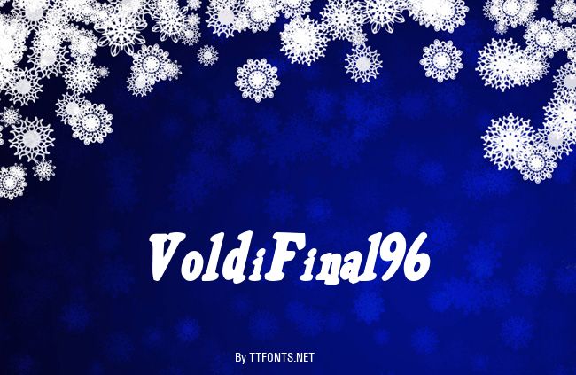 VoldiFinal96 example