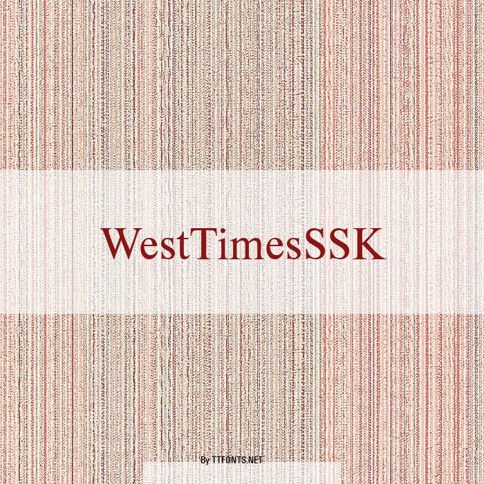 WestTimesSSK example