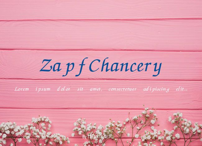ZapfChancery example