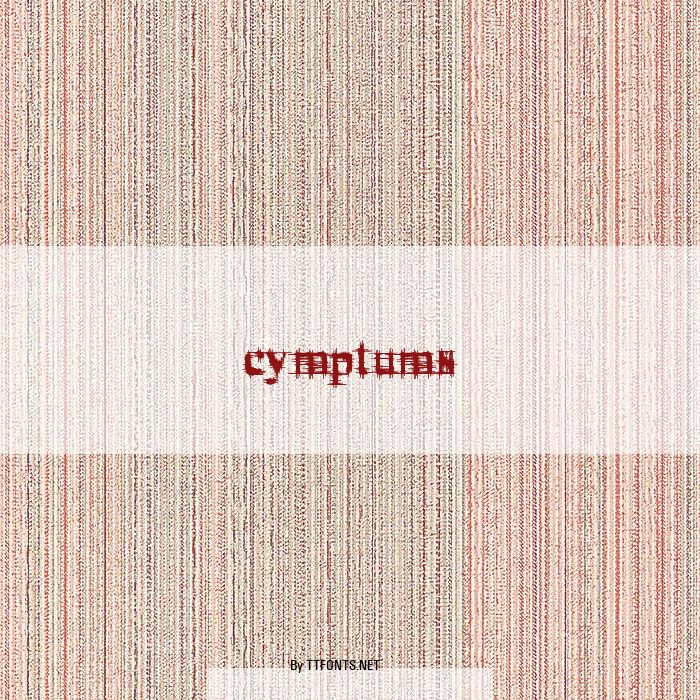 cymptums example