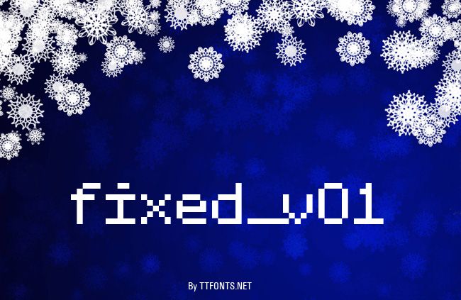 fixed_v01 example