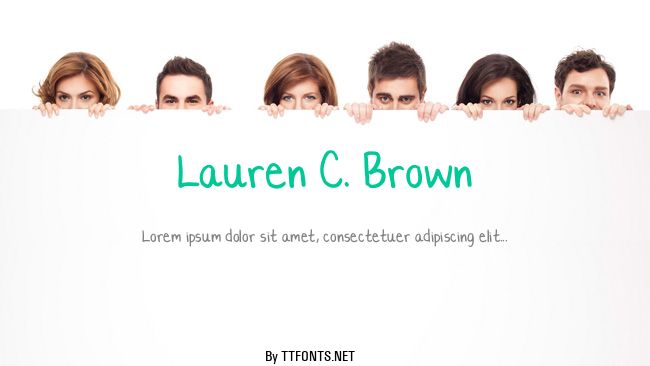 Lauren C. Brown example