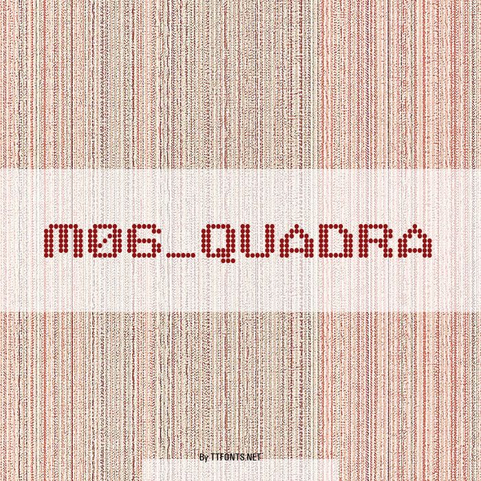 M06_QUADRA example