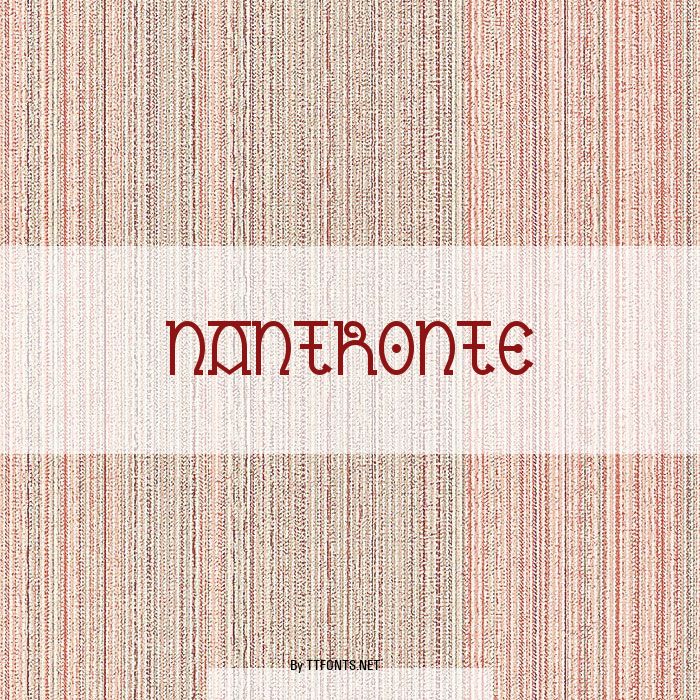 Nantronte example