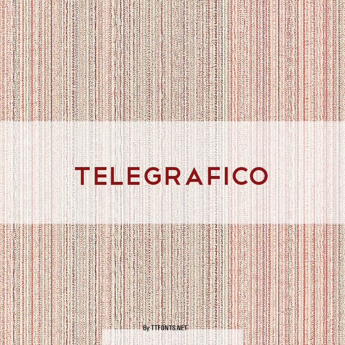 Telegrafico example