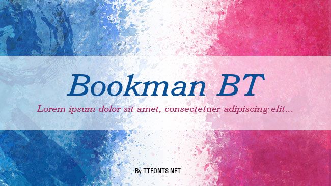 Bookman BT example