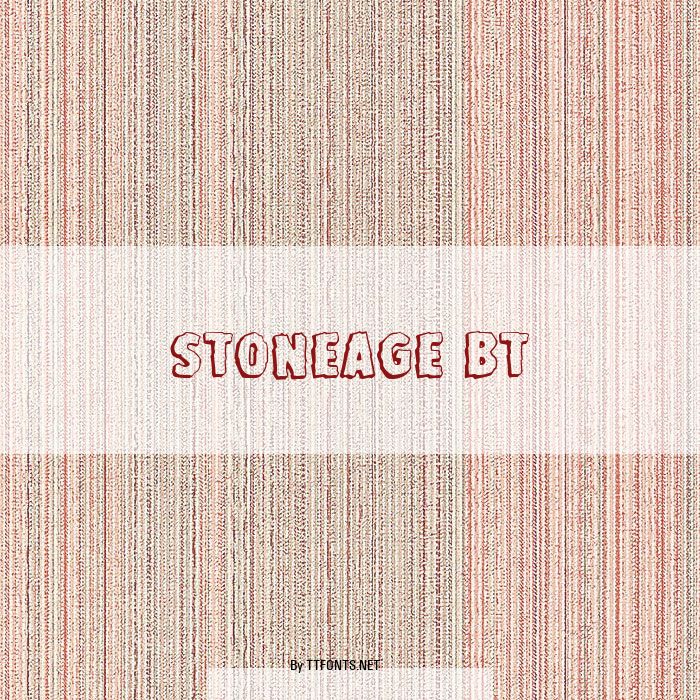 StoneAge BT example