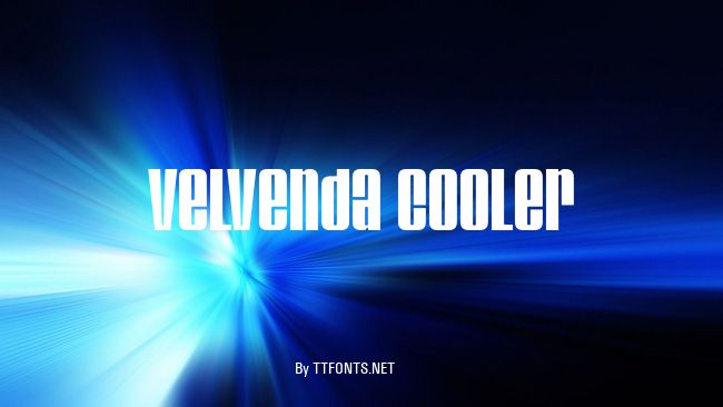 Velvenda Cooler example