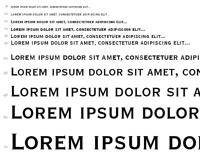 Copperplate Extra Condensed SSi Wasserfall 