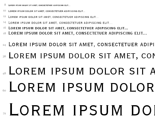 Copperplate Extra Condensed SSi Cachoeira 
