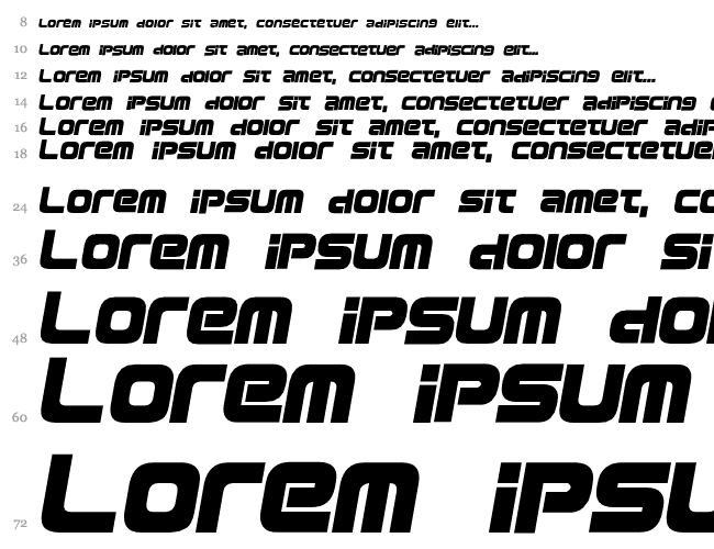 D3 Mouldism Round Italic Waterfall 