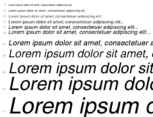 Helvetica Водопад 