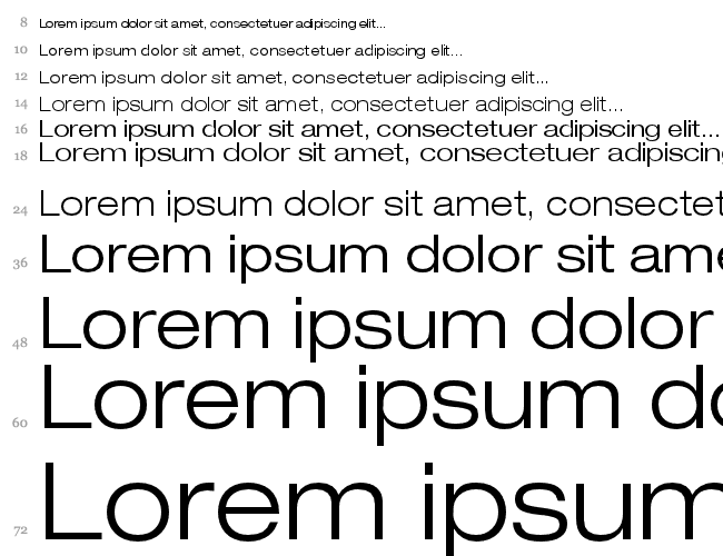 Helvetica43-ExtendedLight Cascata 