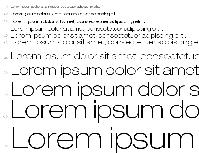 Helvetica33-ExtendedThin Cascade 
