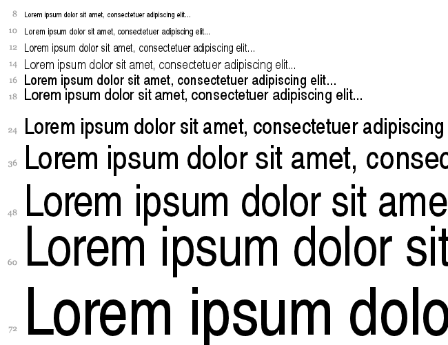 Helvetica Narrow CE Водопад 