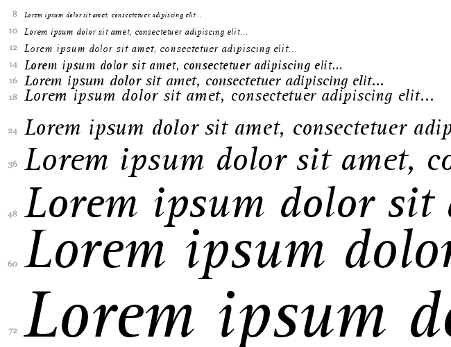 Libre Serif SSi Водопад 