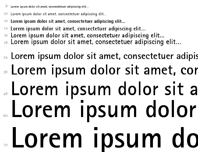 Libre Sans Serif SSi Cascada 