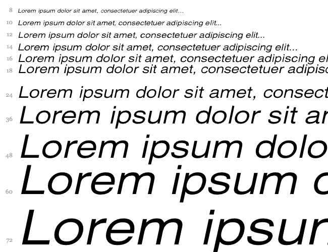 Xerox Sans Serif Wide Cascata 