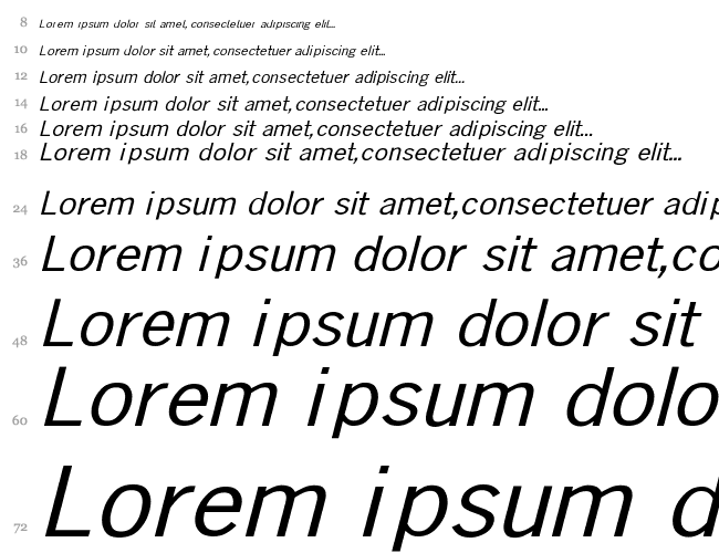 Abell Condensed Bold Extended 2 Водопад 