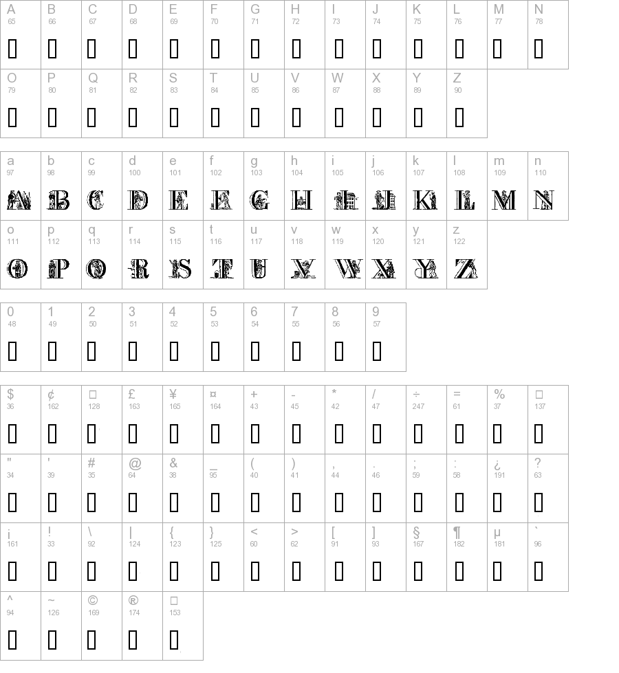 a picture alphabet