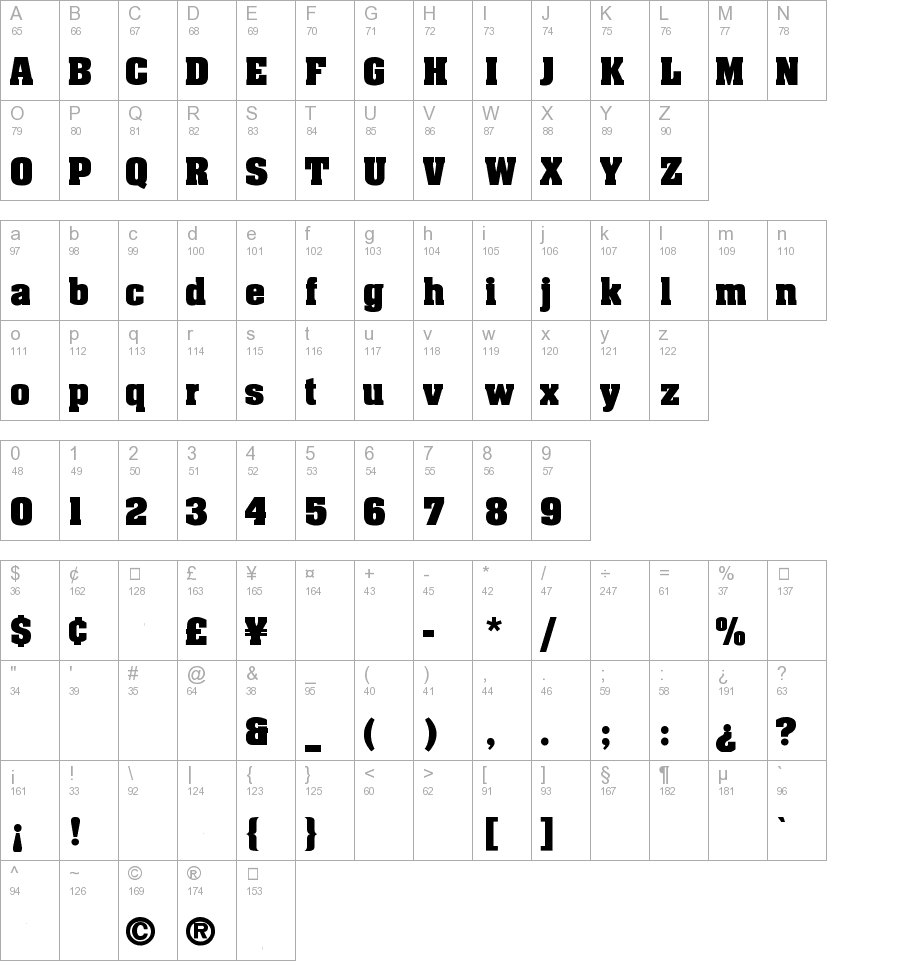 fonts similar to aachen