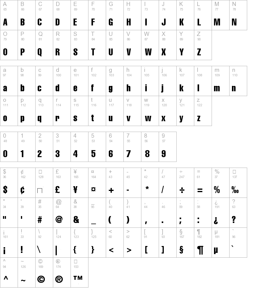 helvetica 55 roman bold font