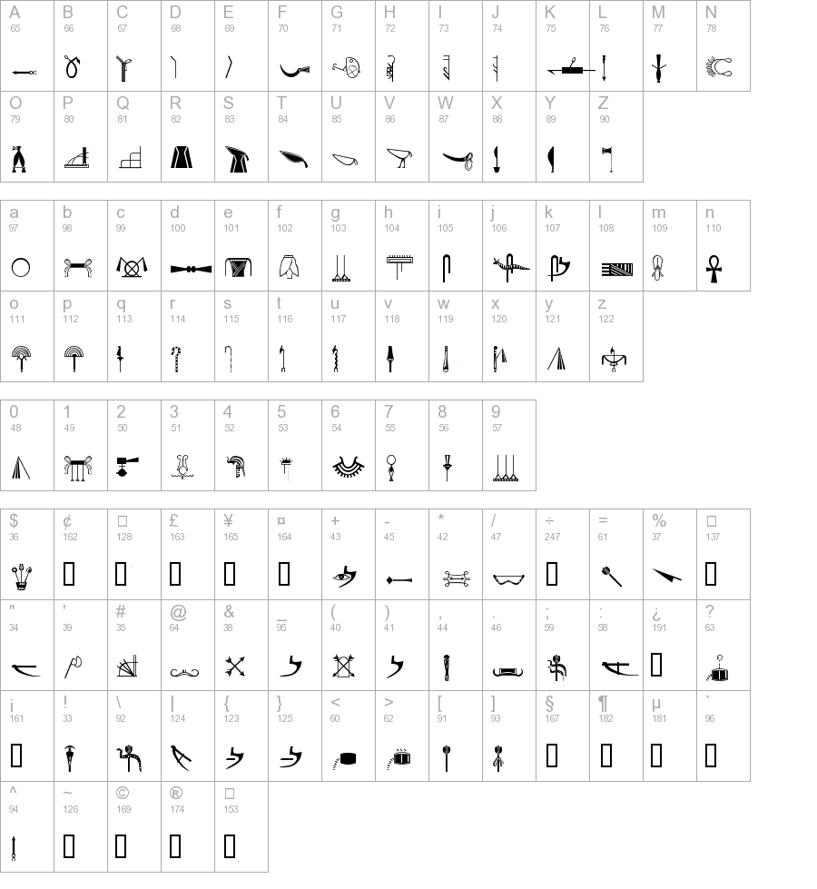 HieroglyphH