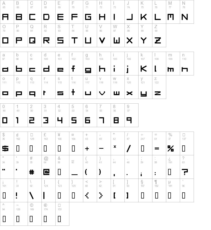 Rave Regular truetype font