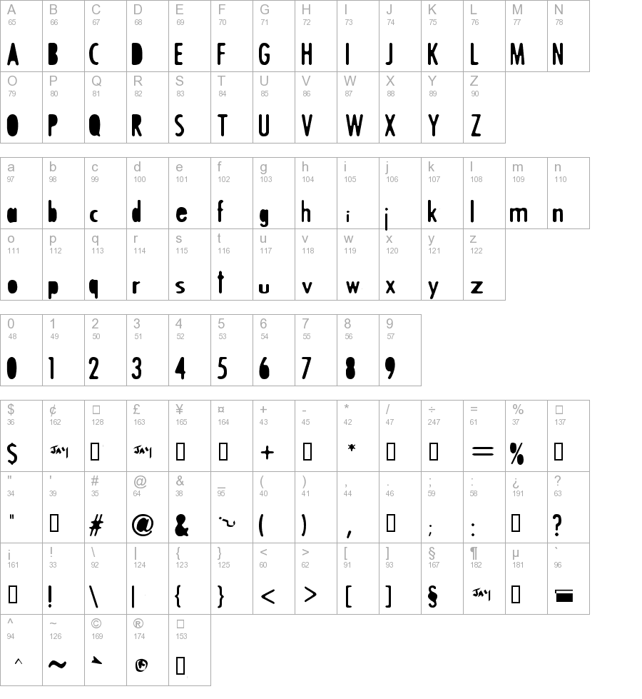 trigger-regular-truetype-font