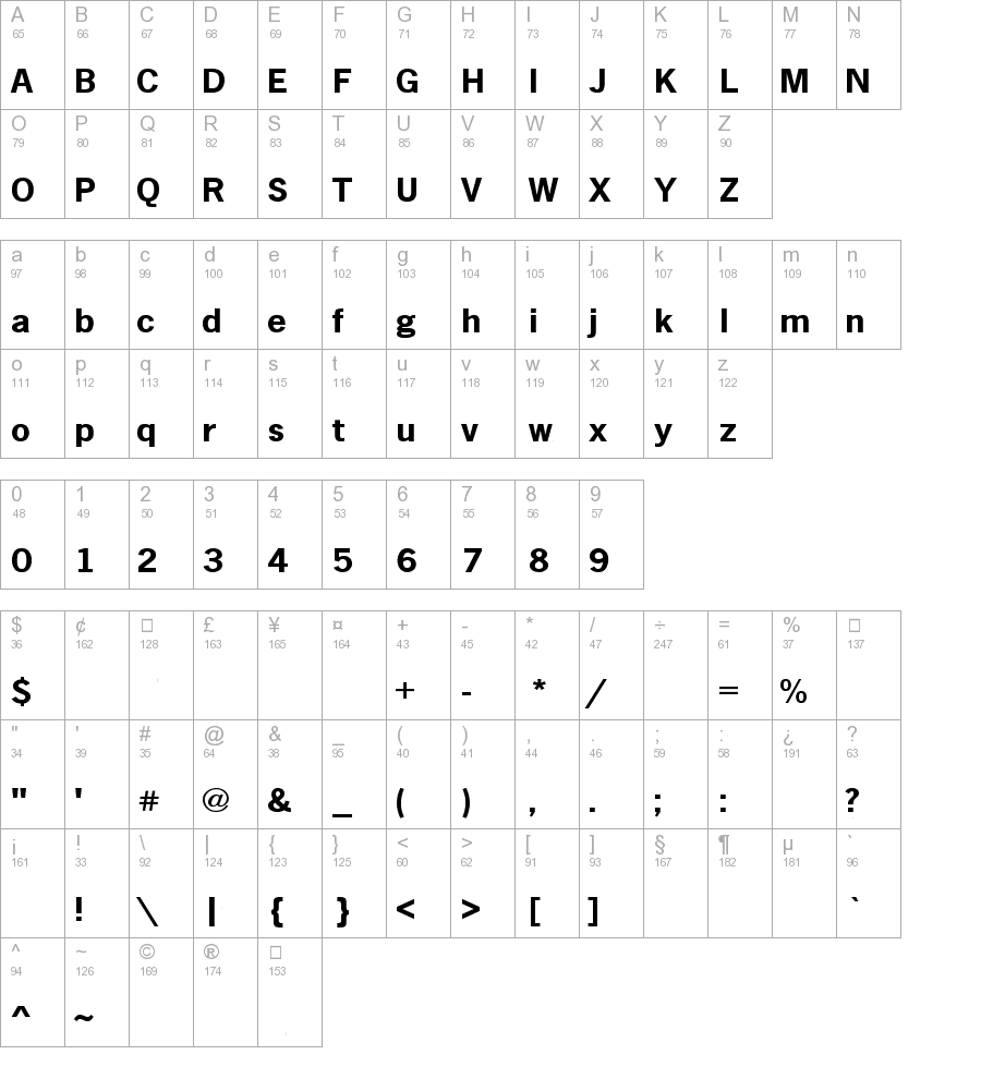Abell Condensed Bold Extended 3