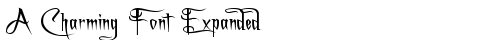A Charming Font Expanded Regular truetype шрифт бесплатно