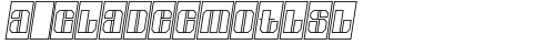 a_GladeCmOtlSl Regular truetype font
