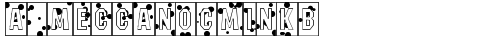 a_MeccanoCmInkb Regular truetype шрифт