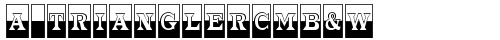 a_TrianglerCmB&W Regular truetype font
