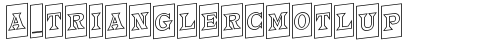 a_TrianglerCmOtlUp Regular truetype шрифт