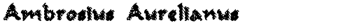 Ambrosius Aurelianus Ambrosius Aurel free truetype font