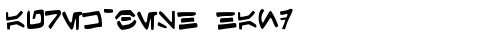 Aurek-Besh Hand Regular font TrueType