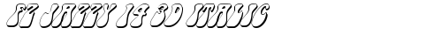 FZ JAZZY 14 3D ITALIC Normal free truetype font