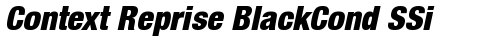 Context Reprise BlackCond SSi Bold free truetype font