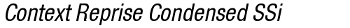 Context Reprise Condensed SSi Condensed truetype шрифт бесплатно