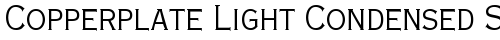 Copperplate Light Condensed SSi Light Condensed la police truetype gratuit