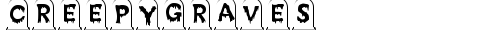 CreepyGraves Regular truetype font