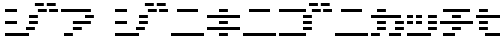 D3 DigiBitMapism Katakana Regular truetype fuente